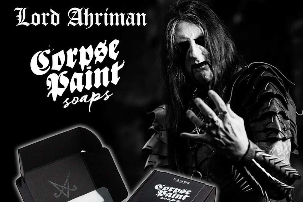 The official Lord Ahriman Corpse Paint Soap