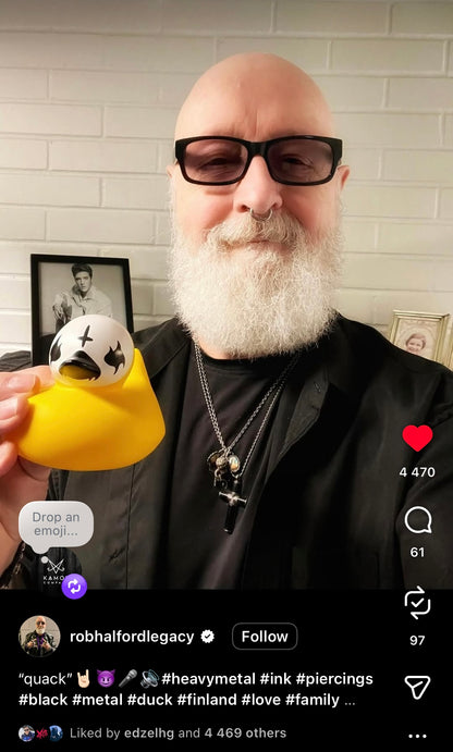Corpse Paint Rubber Duck