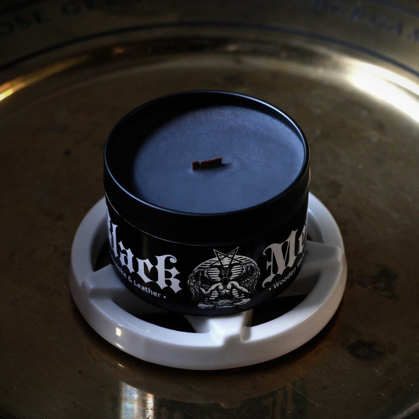 Soy candle, Black Metal