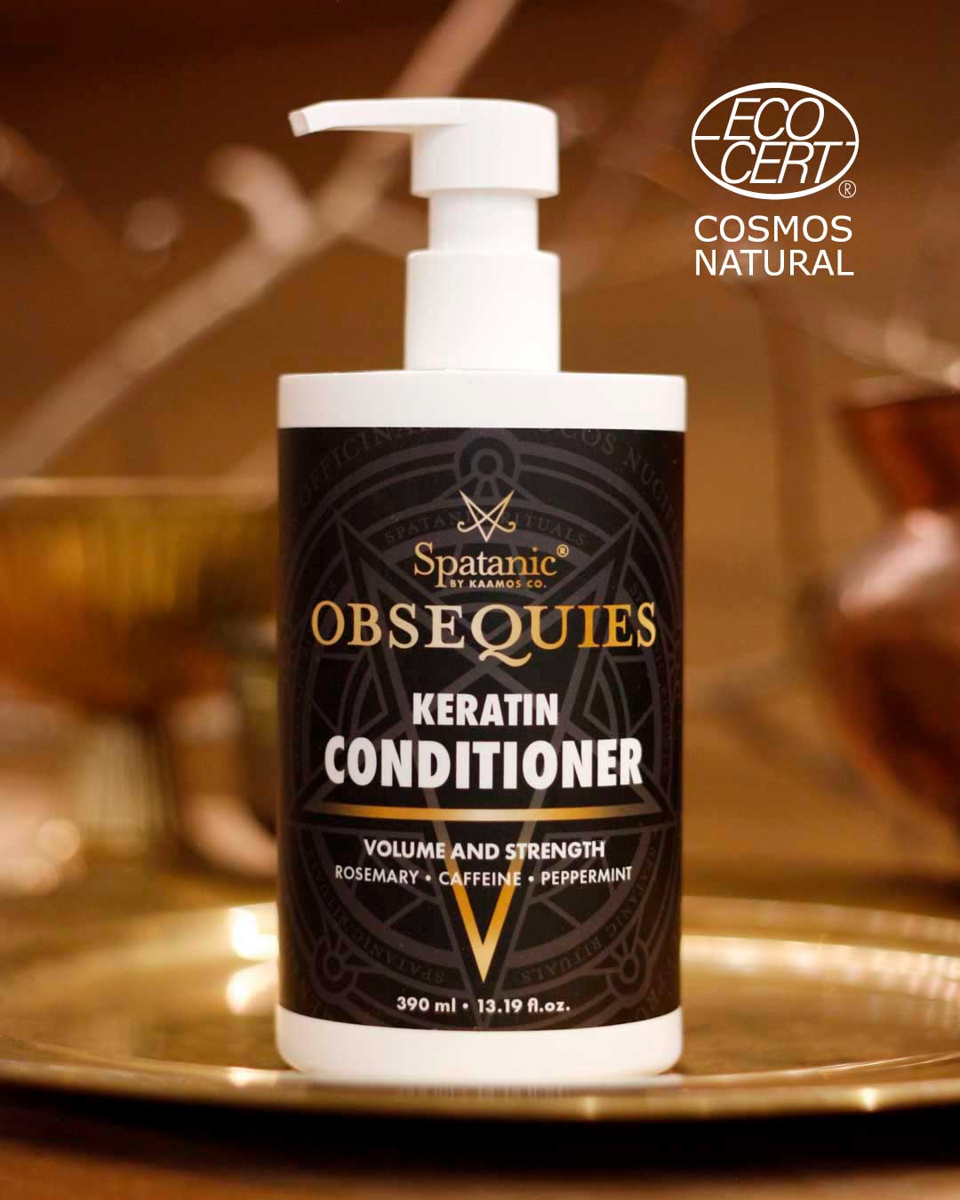 Keratin Conditioner, Volume and Strength 390ml