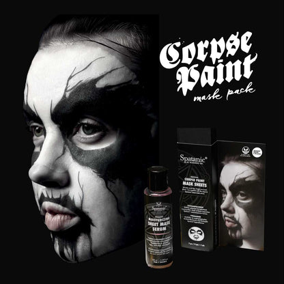 Corpse Paint Sheet Mask set, 7 masks