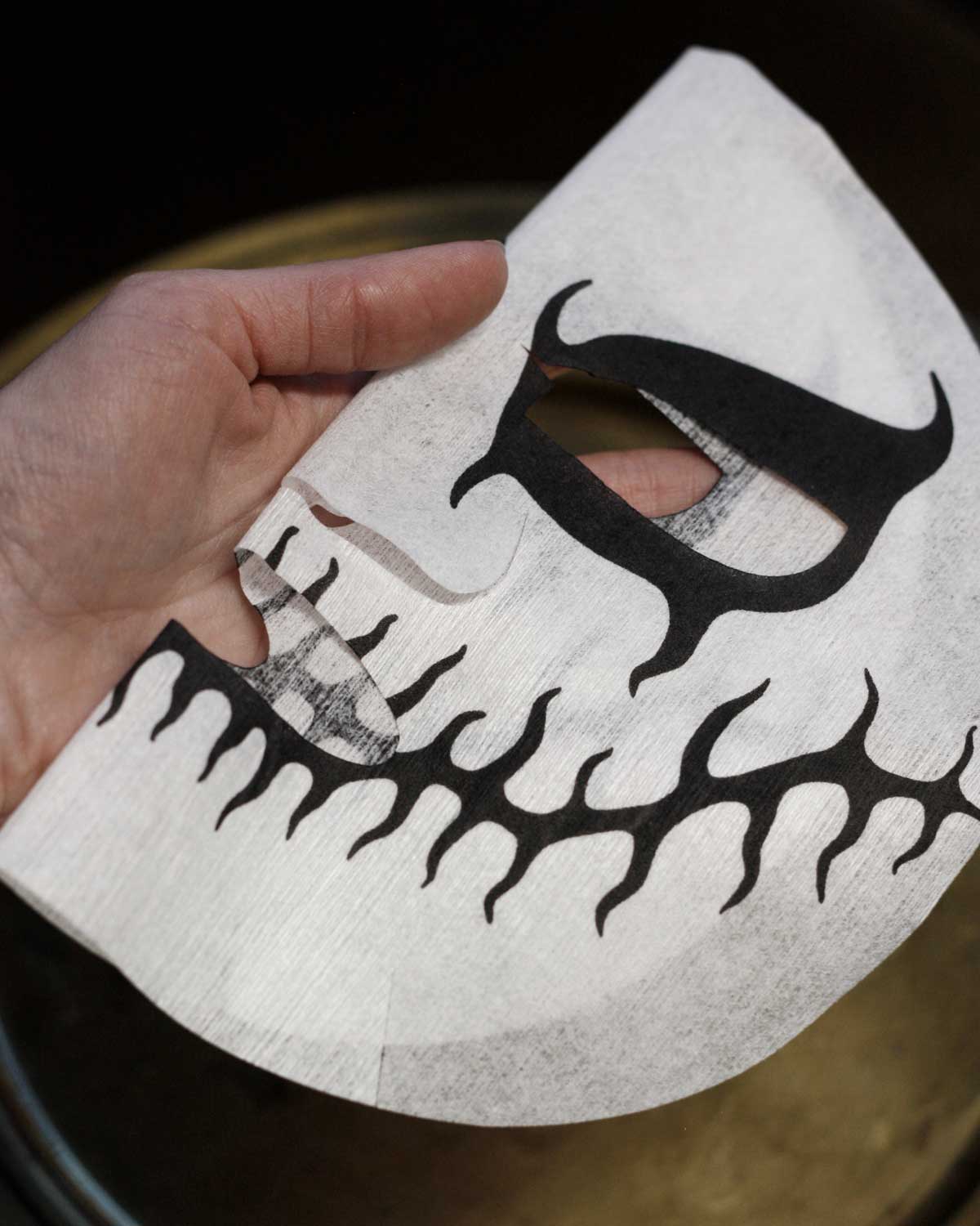 Dani Filth Sheet Mask, 1pc, Licensed Cradle of Filth