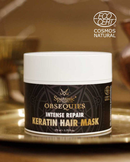Keratin Hair Mask, Intense Repair, 170ml