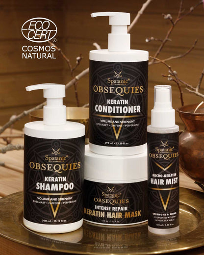 Keratin Conditioner, Volume and Strength 390ml