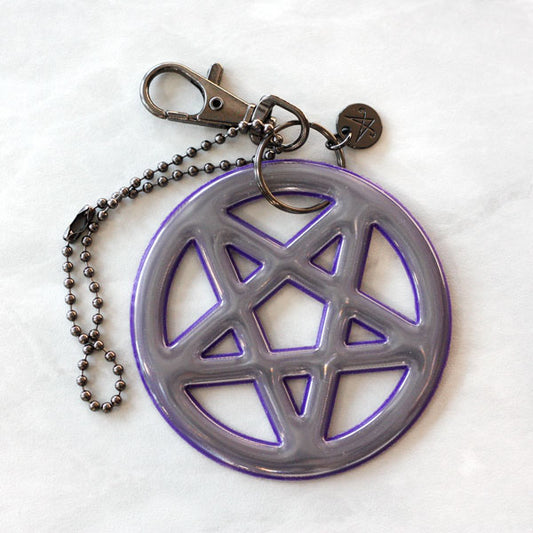 Purple pentagram reflector