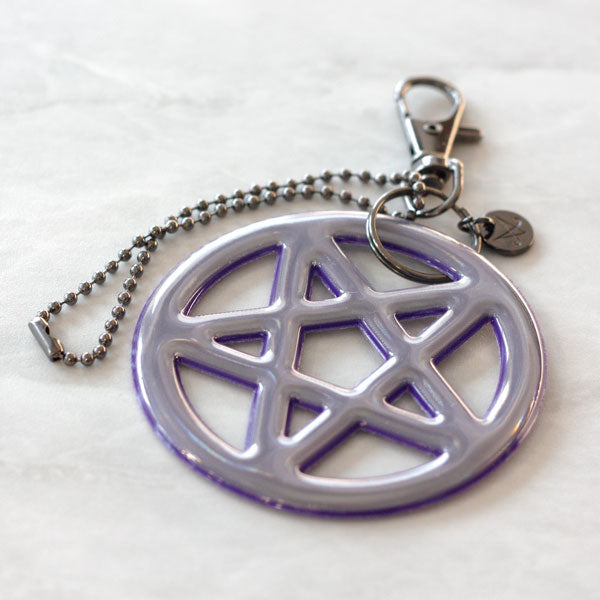 Purple pentagram reflector