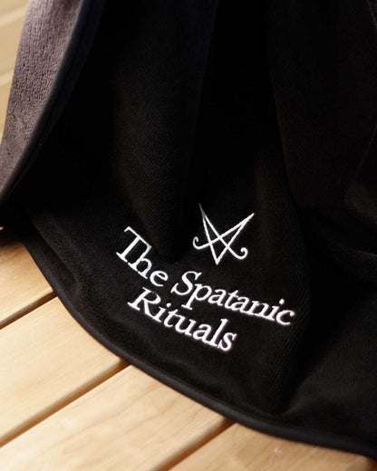 Black bath towel, Spatanic®