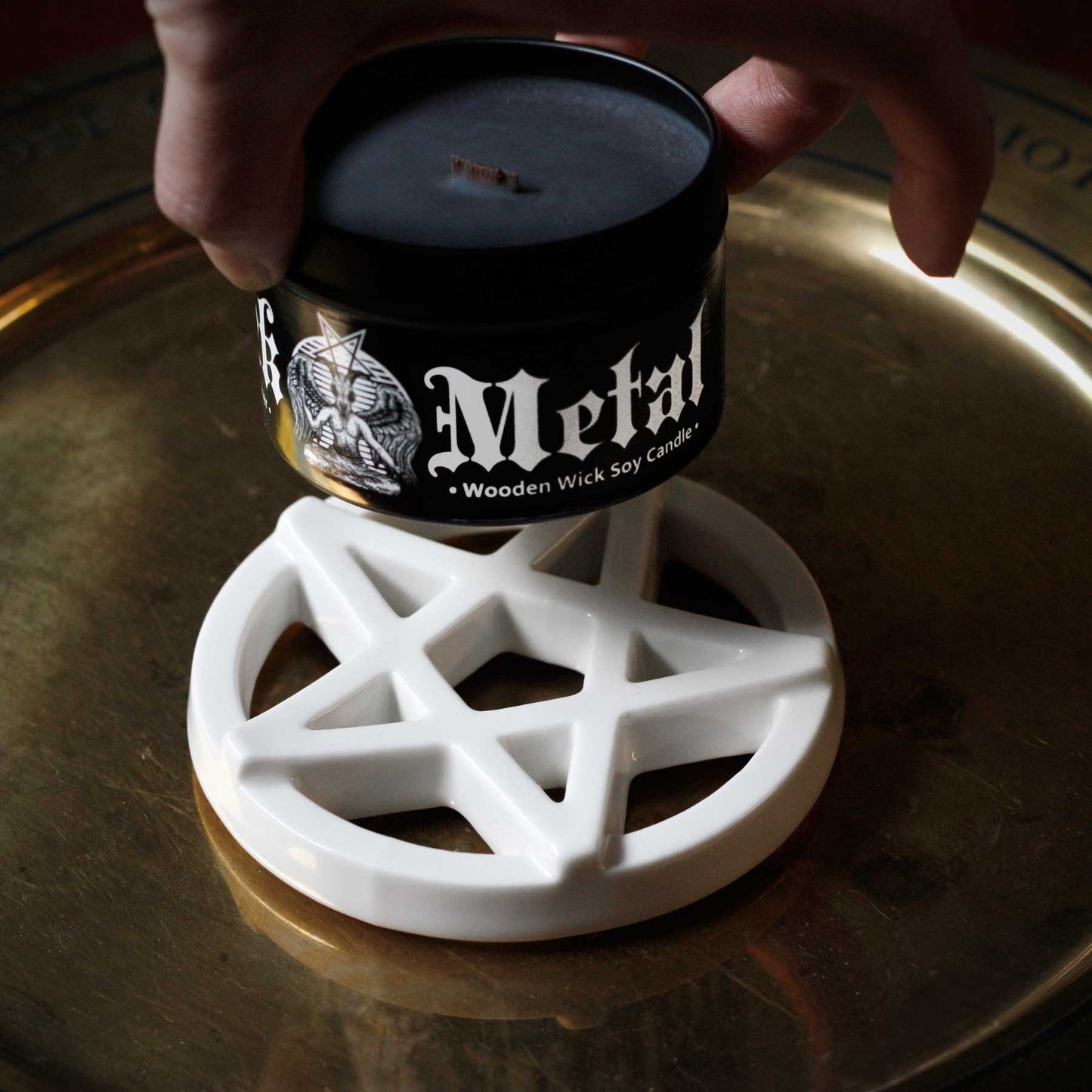 Soy candle, Black Metal