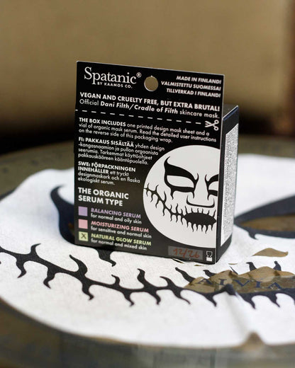 Dani Filth Sheet Mask, 1pc, Licensed Cradle of Filth