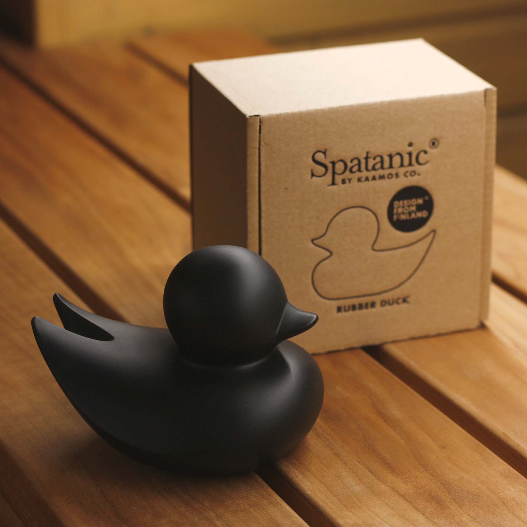 Black Rubber Duck  Spatanic® – Kaamos Co.