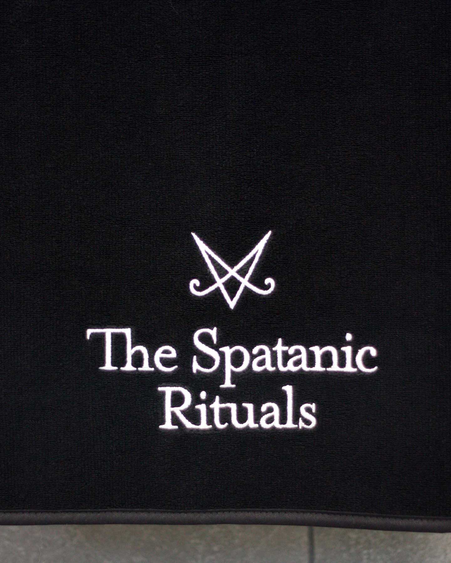 Black bath towel, Spatanic®