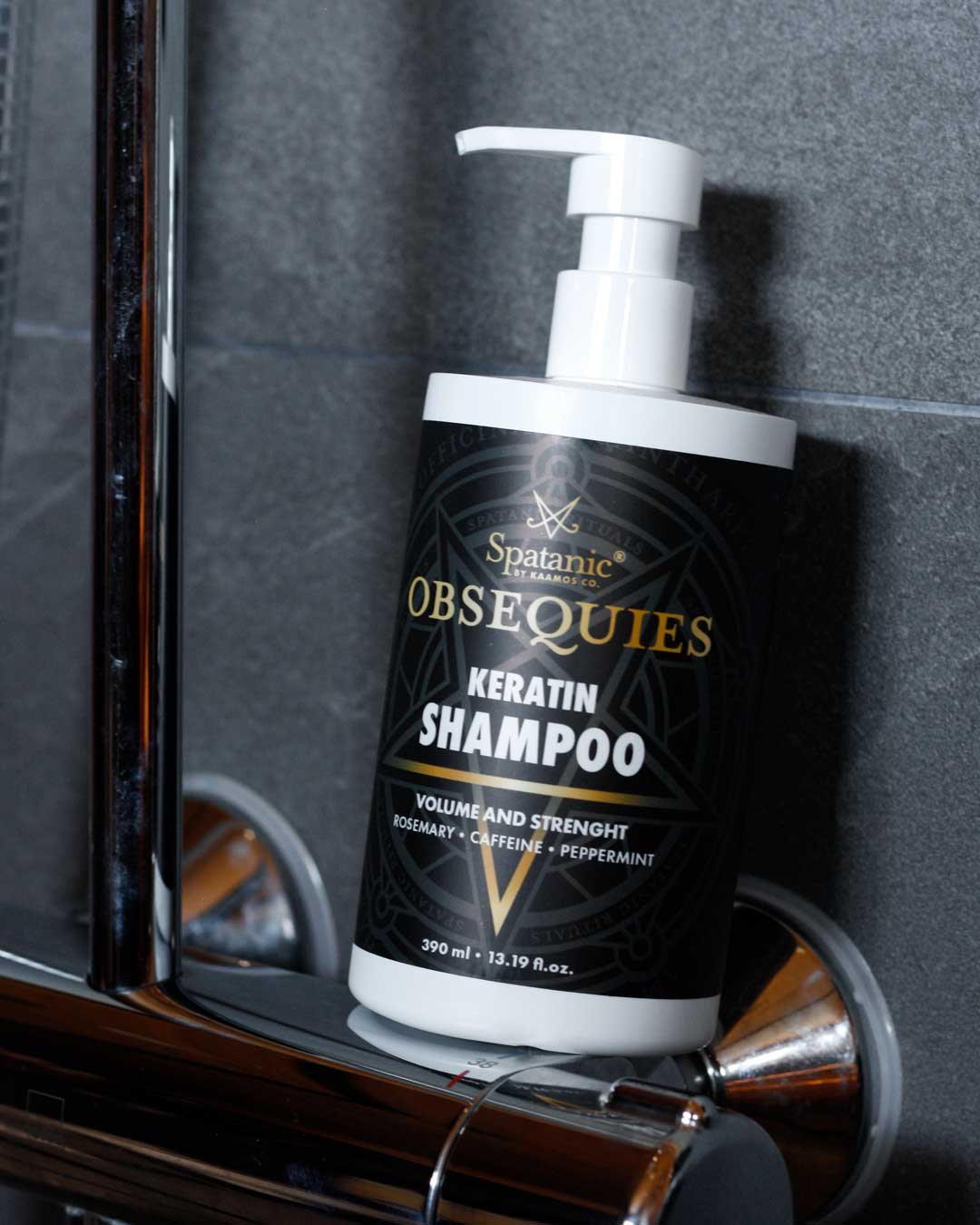 Keratin Shampoo, Volume and Strength 390ml