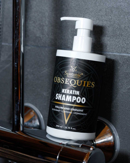 Keratin Shampoo, Volume and Strength 390ml