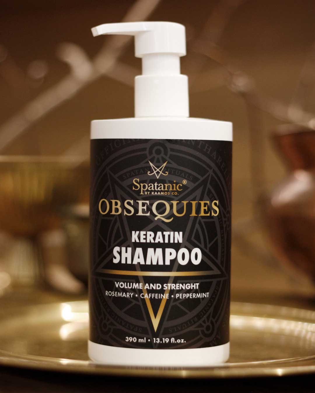 Keratin Shampoo, Volume and Strength 390ml
