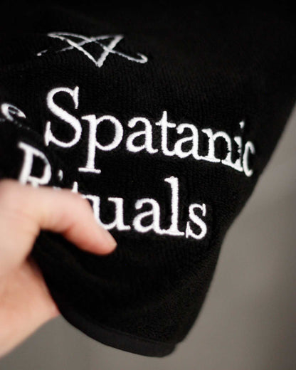 Black bath towel, Spatanic®