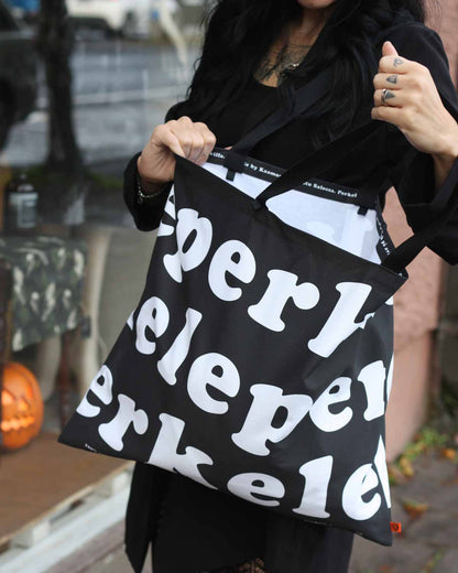 Perkele Tote Bag, Black
