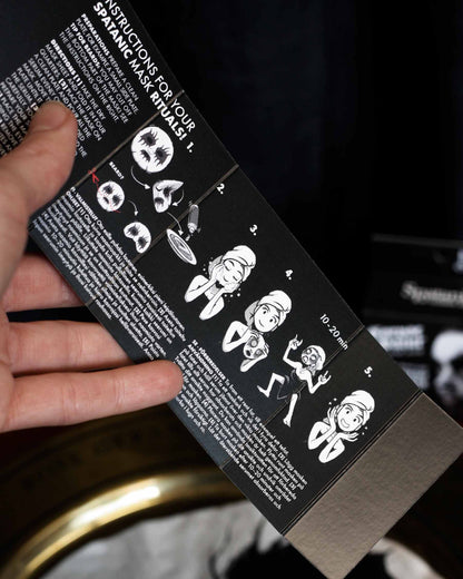 Corpse Paint Sheet Mask, 1pc, Organic