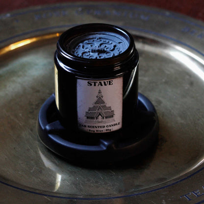 Soy candle, Stave Church