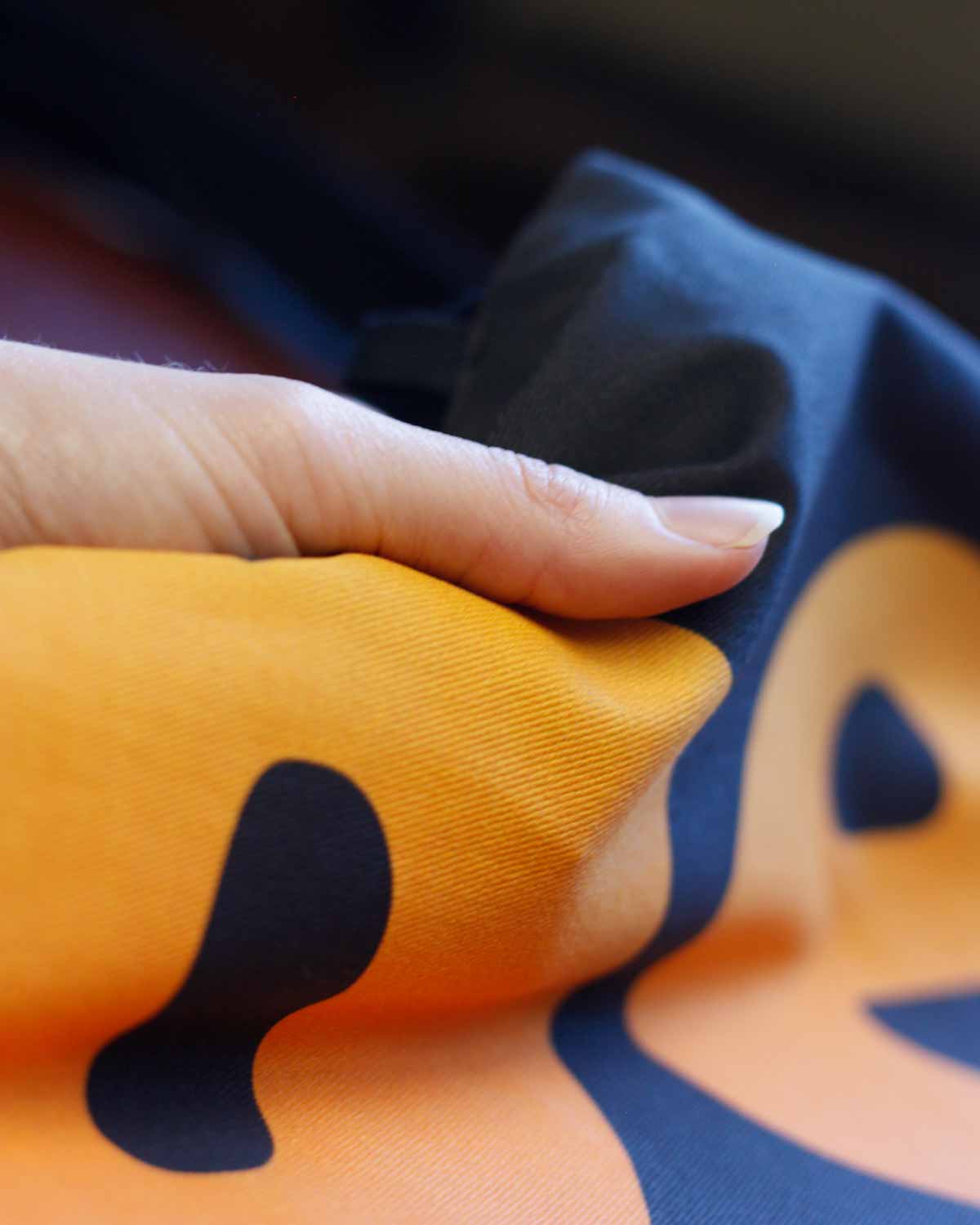 Perkele Tote Bag, Autumn Colors, Big Letters