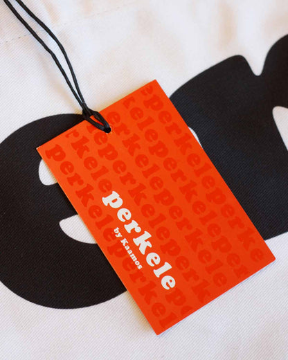 Perkele Tote Bag, White