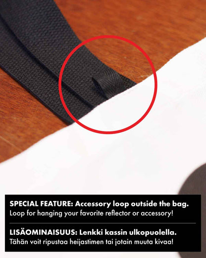 Perkele Tote Bag, White