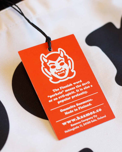 Perkele Tote Bag, White