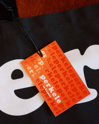 Perkele Tote Bag, Black