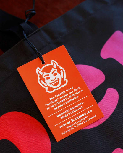 Rainbow Perkele Tote Bag, Large