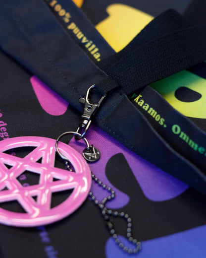 Rainbow Perkele Tote Bag, Large