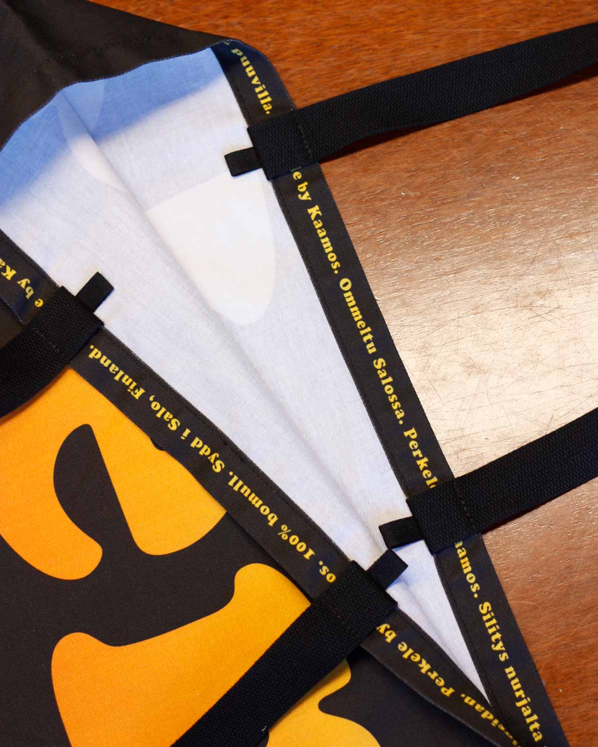 Perkele Tote Bag, Autumn Colors, Big Letters