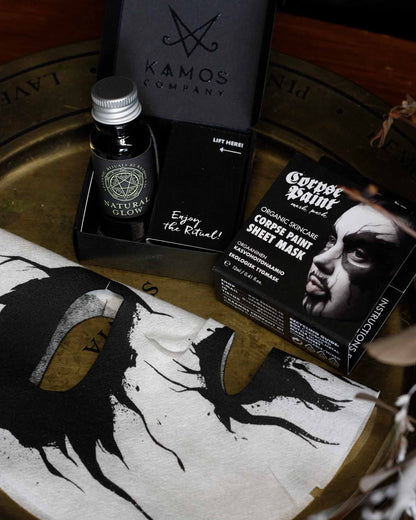 Corpse Paint Sheet Mask, 1pc, Organic