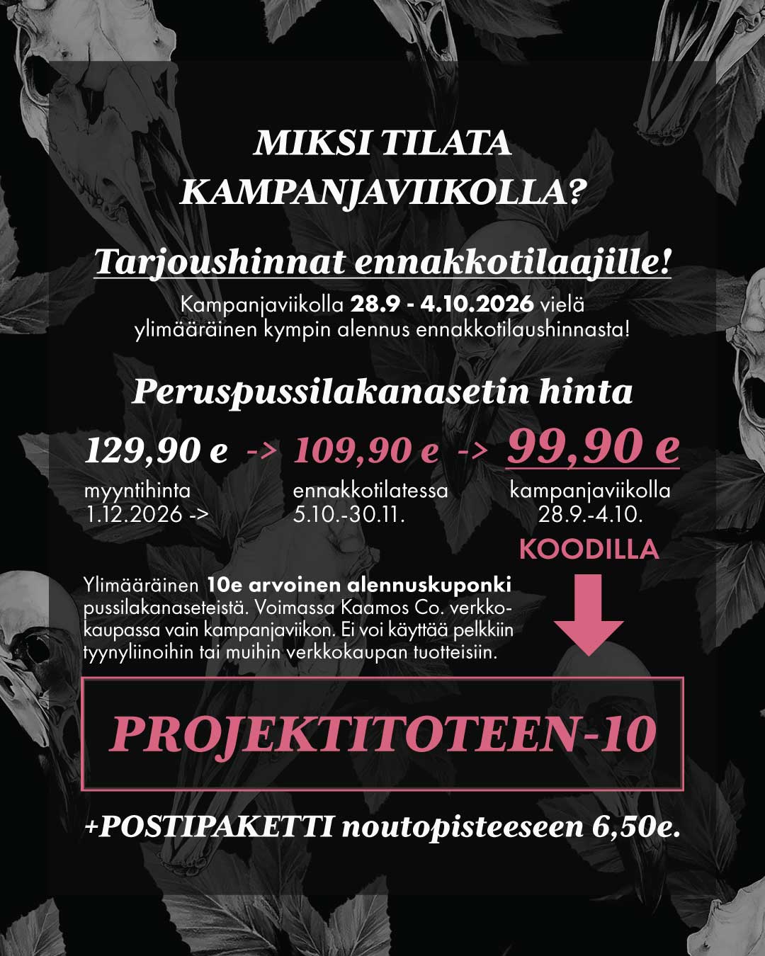Goottilakanat -ennakkotilaus
