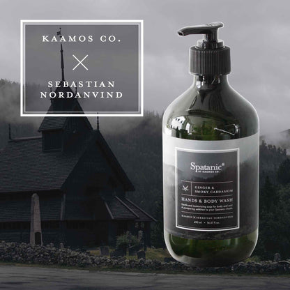 Ginger & Smoky Cardamom, Hands and body wash, 490ml