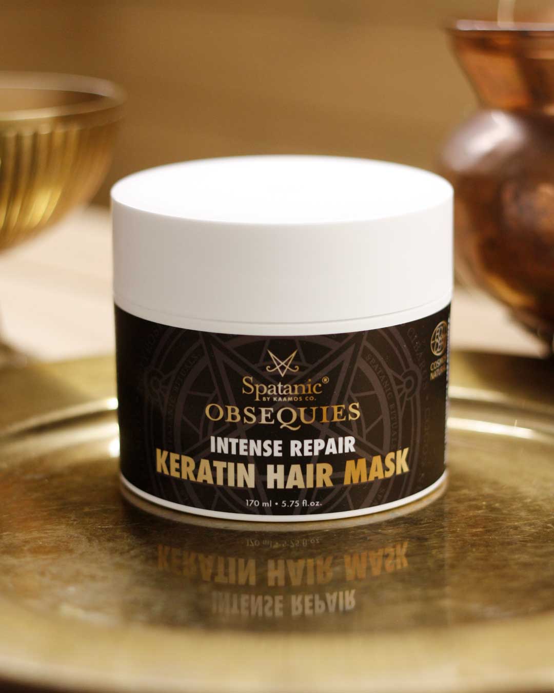 Keratin Hair Mask, Intense Repair, 170ml