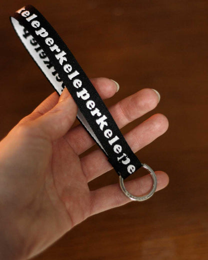 Perkele wrist strap -keyring