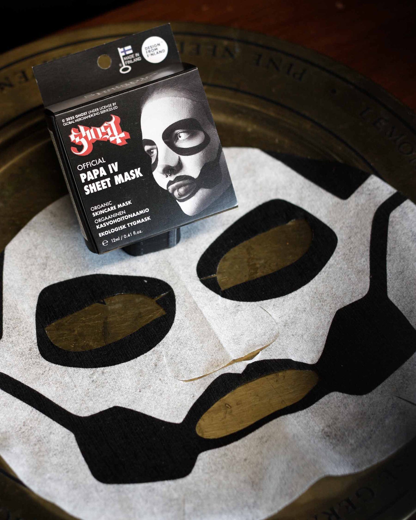 Ghost Papa IV Sheet Mask, 1pc, Licensed