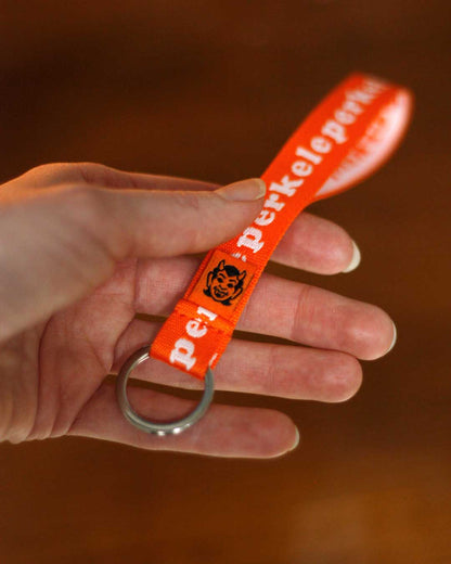 Perkele wrist strap -keyring