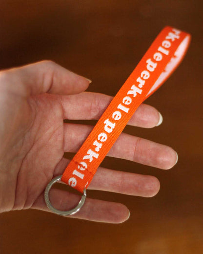 Perkele wrist strap -keyring