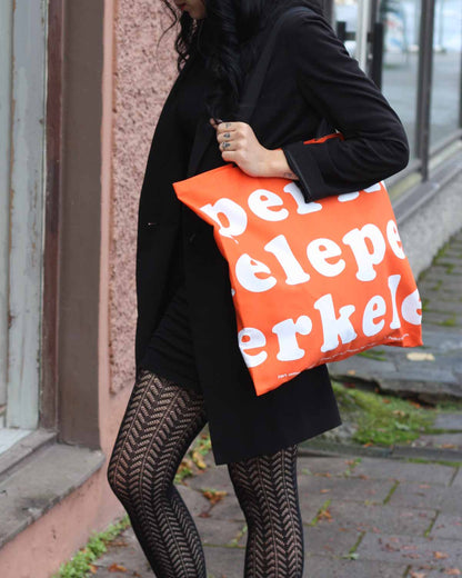 Perkele Tote Bag, Rusty Red