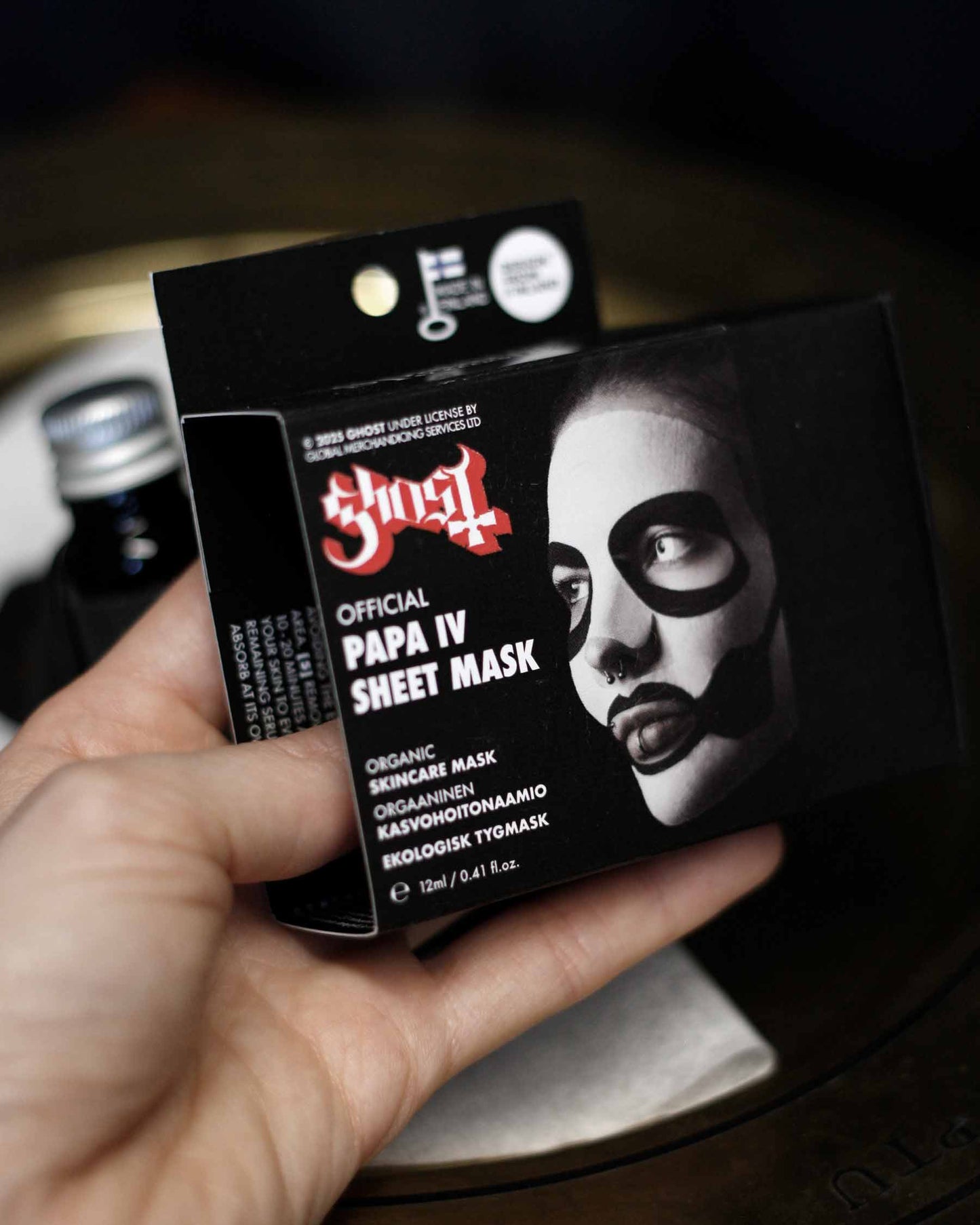 Ghost Papa IV Sheet Mask, 1pc, Licensed