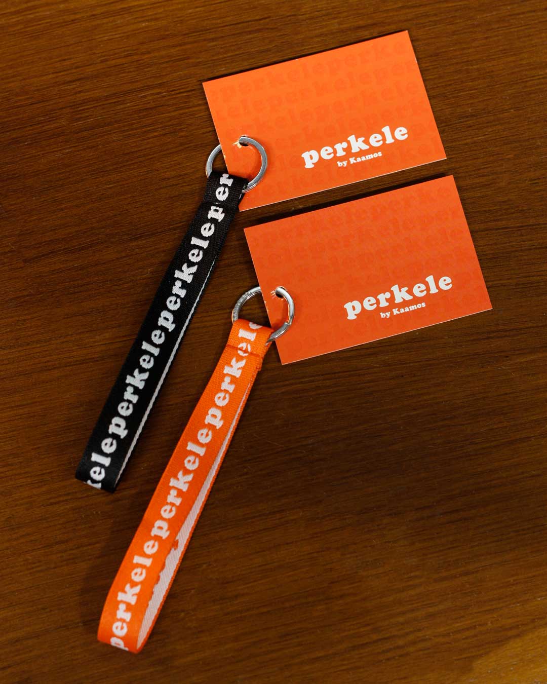 Perkele wrist strap -keyring
