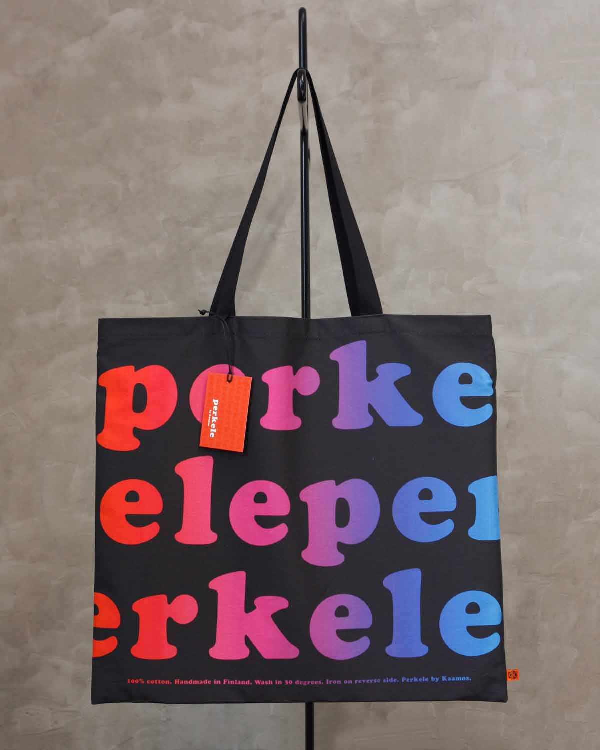 Rainbow Perkele Tote Bag, Large