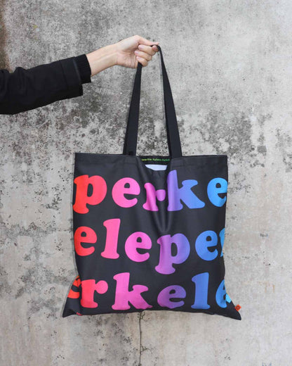 Rainbow Perkele Tote Bag, Large