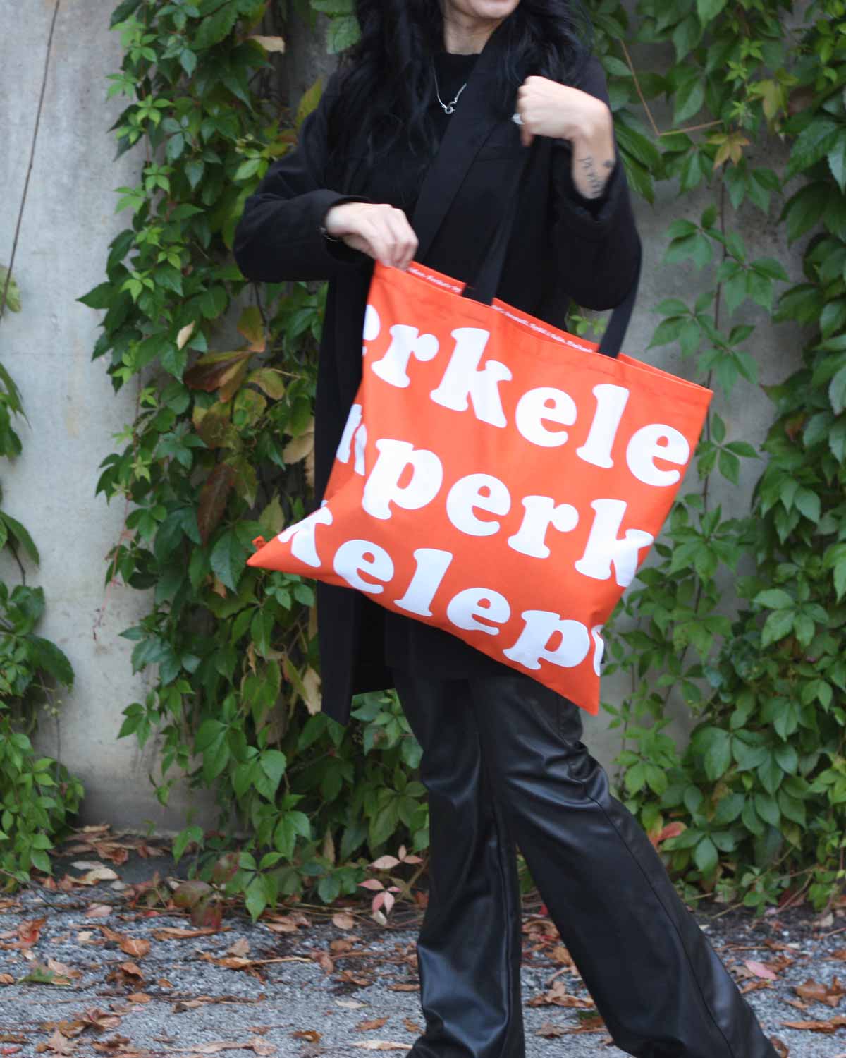 Perkele Tote Bag, Rusty Red