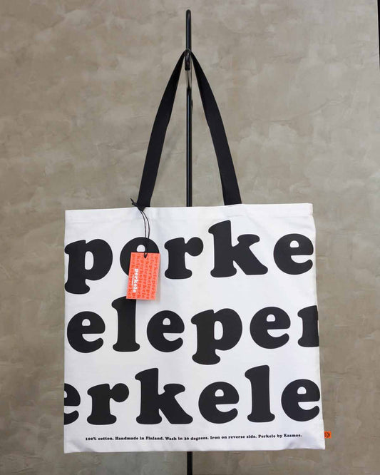 Perkele Tote Bag, White
