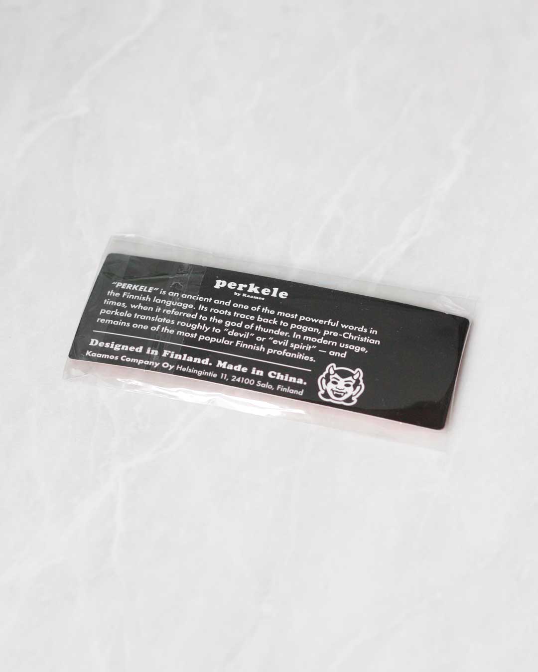 Enamel Fridge Magnet, Perkele