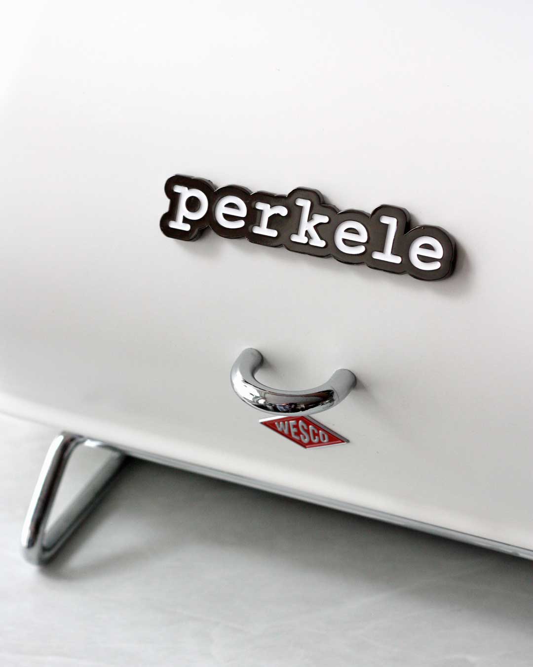 Enamel Fridge Magnet, Perkele