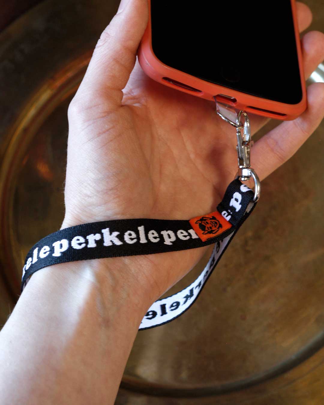 Perkele phone lanyard + holder card