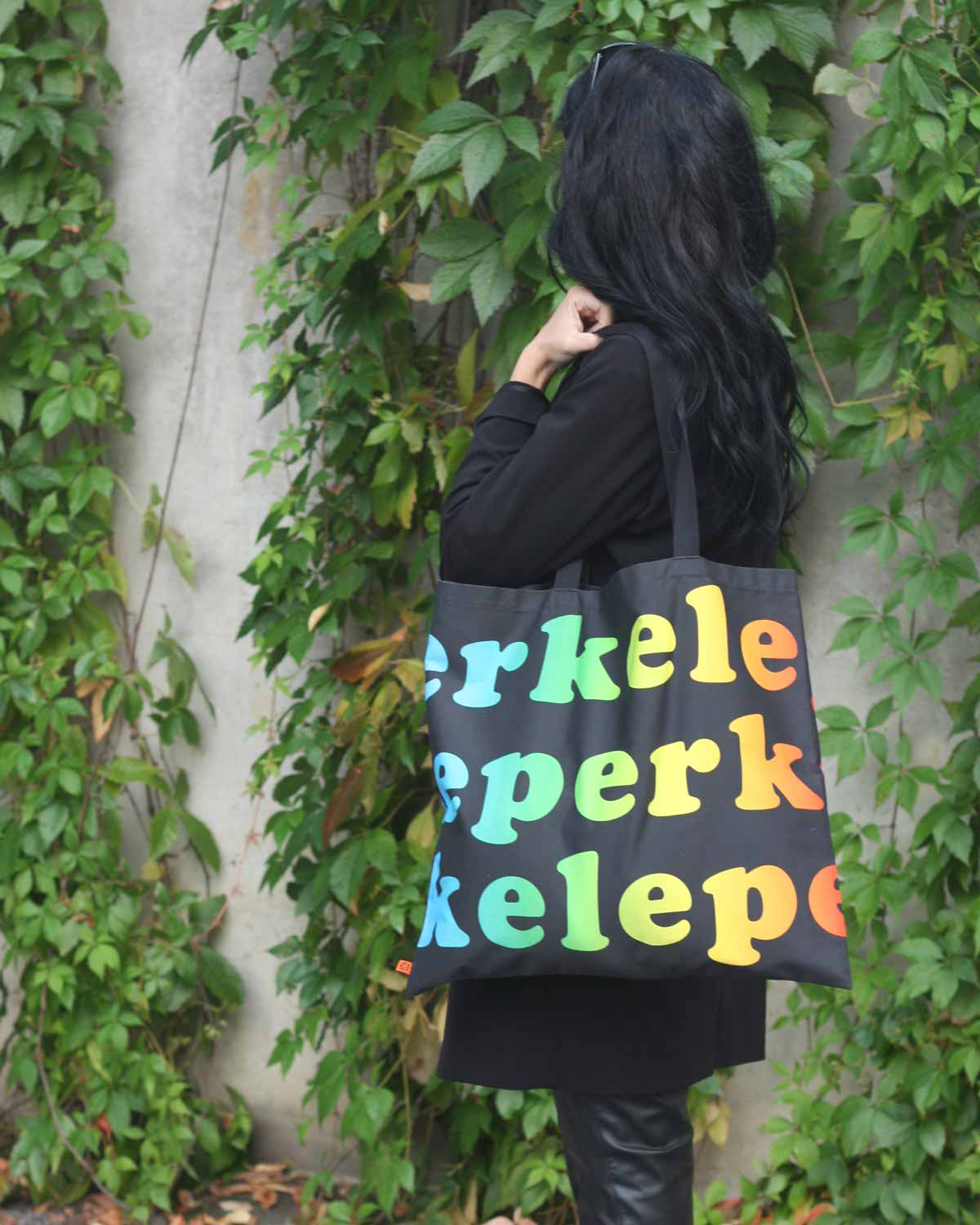 Rainbow Perkele Tote Bag, Large