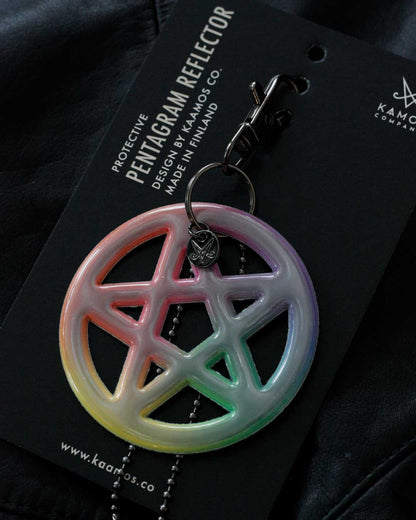 Rainbow Pentagram, Reflector Charm (Coming Soon!)